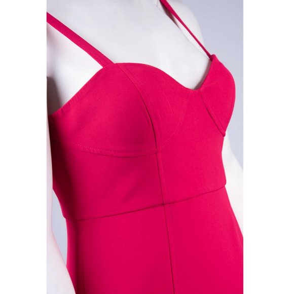 CLOVER & SLOANE PRIM ROSE TOPSTITCH MINI DRESS - Picture 4 of 5